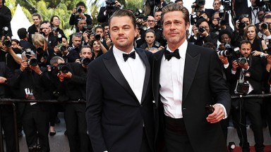 Brad Pitt Leonardo DiCaprio Cannes