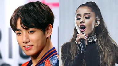 Ariana Grande Jungkook Selfie