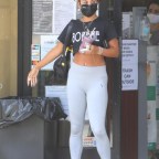 Vanessa Hudgens out for a smoothie in West Hollywood
