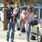 Charlie Sheen spends Valentines Day with ex wife Denise Richards