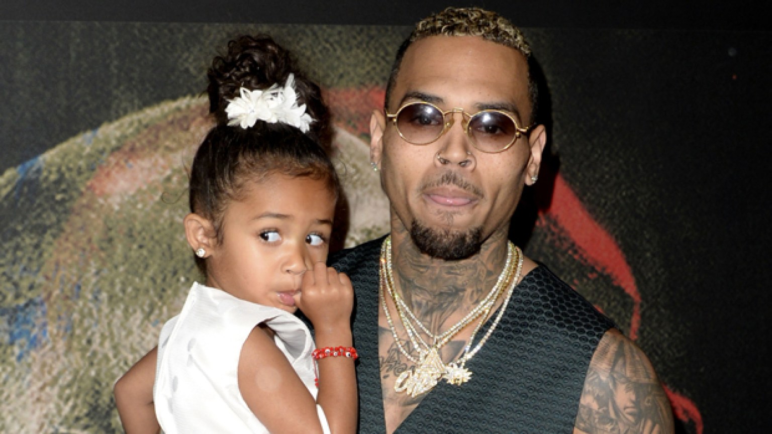 Royalty Brown Wishes Dad Chris Brown A Happy Birthday In Video Hollywood Life 