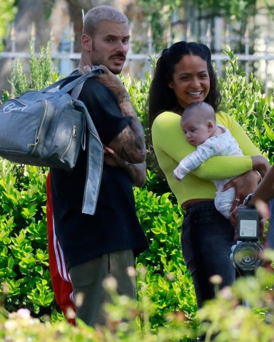 Los Angeles, CA  - *EXCLUSIVE*  - Christina Milian and Matt Pokora take their baby Isaiah to a friend's house in Los Angeles. We can see Matt trying to load a barbecue into his Range Rover that couldn't fit so they put it in a moving truck and drove it to their house.Pictured: Christina Milian, Matt Pokora, Isaiah Pokora, Violet Madison NashBACKGRID USA 6 MAY 2020 USA: +1 310 798 9111 / usasales@backgrid.comUK: +44 208 344 2007 / uksales@backgrid.com*UK Clients - Pictures Containing ChildrenPlease Pixelate Face Prior To Publication*