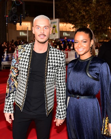 Exclusive - Premium Rates Apply. Call your Account Manager for pricing.Mandatory Credit: Photo by Anthony Ghnassia/Nrj/Sipa/REX/Shutterstock (9189662g)M Pokora and Christina MilianNRJ Music Awards, Cannes, France - 04 Nov 2017