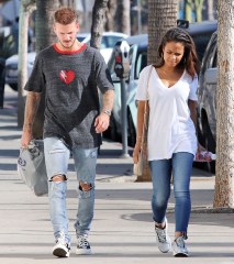 M Pokora and Christina Milian
Christina Milian and Matt Pokora out and about, Los Angeles, USA - 06 Feb 2018
Christina Milian and boyfriend Matt Pokora shopping in Los Angeles