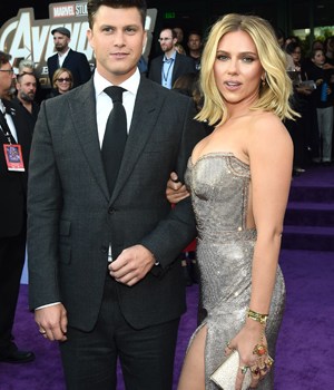 Colin Jost & Scarlett Johansson