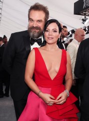 David Harbour and Lily Allen
26th Annual Screen Actors Guild Awards, Arrivals, Shrine Auditorium, Los Angeles, USA - 19 Jan 2020