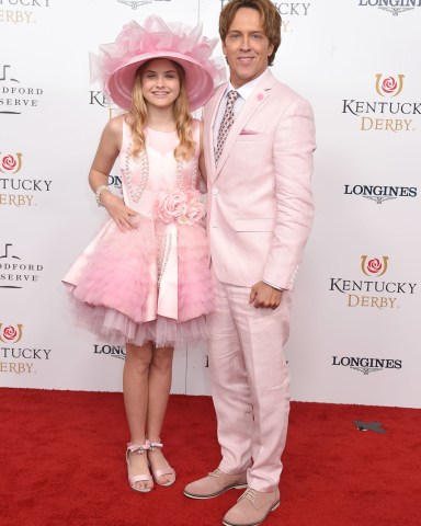 Dannielynn Birkhead and Larry Birkhead45th Annual Kentucky Derby, Arrivals, Churchill Downs, Louisville, Kentucky, USA - 04 May 2019