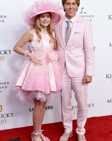 Dannielynn Birkhead and Larry Birkhead
145th Annual Kentucky Derby, Arrivals, Churchill Downs, Louisville, Kentucky, USA - 04 May 2019