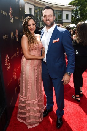 Tamara Mowry-Housley and Adam Housley
46th Annual Daytime Emmy Awards, Arrivals, Pasadena Civic Auditorium, Los Angeles, USA - 05 May 2019