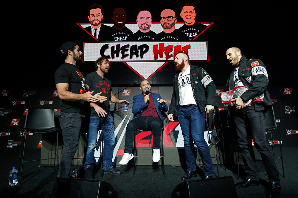 WWE 2K18 SummerSlam Kickoff Event, New York, USA - 18 Aug 2017