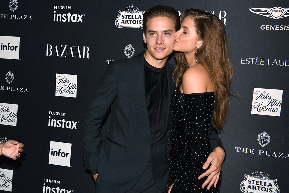 Dylan Sprouse y Barbara Palvin Harper's Bazaar ICONS party, Llegadas, Primavera Verano 2019, Semana de la Moda de Nueva York, EE.UU. - 07 Sep 2018