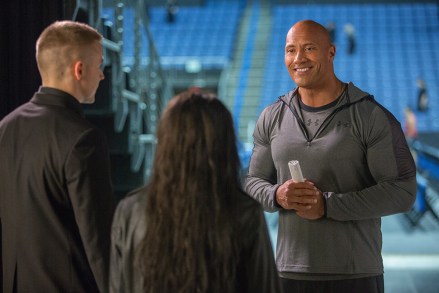 Dwayne Johnson as Himself in FIGHTING WITH MY FAMILY, directed by Stephen Merchant, a Metro Goldwyn Mayer Pictures film.
Credit: Robert Viglasky / Metro Goldwyn Mayer Pictures
© 2018 Metro-Goldwyn-Mayer Pictures Inc.  All Rights Reserved.