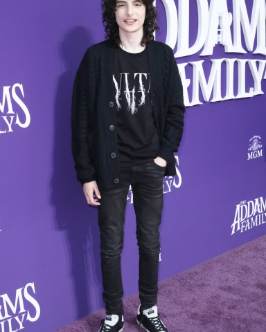 Finn Wolfhard
'The Addams Family' film premiere, Arrivals, Westfield Century City, Los Angeles, USA - 06 Oct 2019
Wearing Valentino