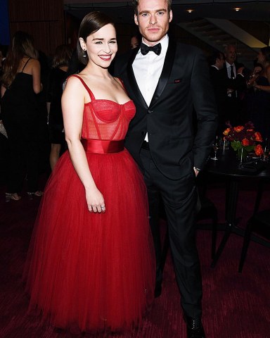 Emilia Clarke and Richard Madden
Time 100 Gala, Inside, Jazz at Lincoln Center, New York, USA - 23 Apr 2019