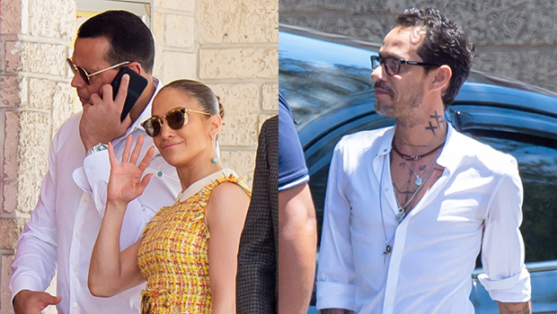 jennifer lopez reunites with marc anthony for son max s school recital hollywood life jennifer lopez reunites with marc