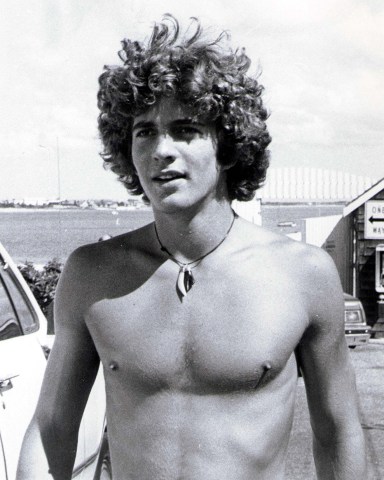 Circa Late 1970's- Hyannis Port John F Kennedy Jr Shows Off the Physique That Earned Him the Nickname 'The Hunk'John F. Kennedy Jr. 1970