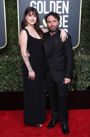 Alaina Meyer and Johnny Galecki76th Annual Golden Globe Awards, Arrivals, Los Angeles, USA - 06 Jan 2019