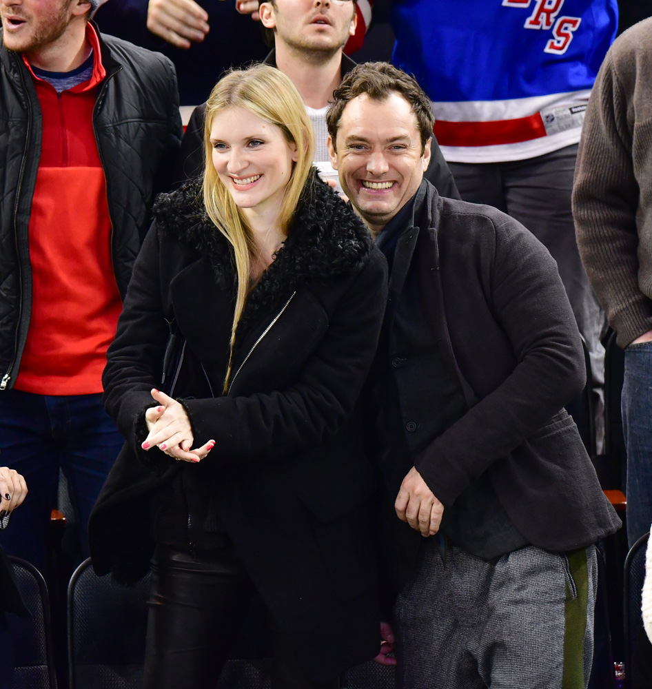 Celebrities at New Jersey Devils v New York Rangers, NHL ice hockey match, Madison Square Garden, New York, USA - 18 Dec 2016