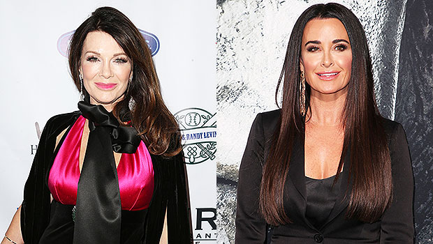 Lisa Vanderpump Kyle Richards run in