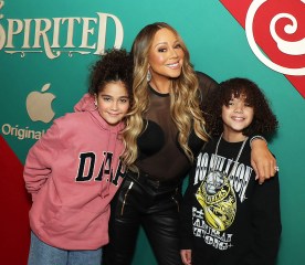 Monroe Cannon, Mariah Carey and Moroccan Scott Cannon
Apple Original Films Premiere of "Spirited" at Alice Tully Hall at the Lincoln Center,Alice Tully Hall at the Lincoln Center,New York, - 07 Nov 2022