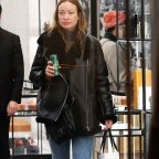 EXCLUSIVE: Olivia Wilde seen in Paris during Holiday Season