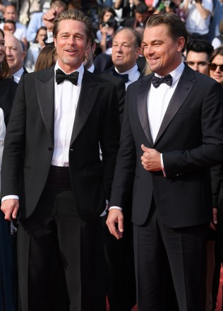 Brad Pitt and Leonardo DiCaprio'Once Upon a Time In... Hollywood' premiere, 72nd Cannes Film Festival, France - 21 May 2019