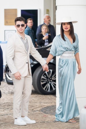 Nick Jonas and Priyanka Chopra Jonas seen leaving their hotel in Cannes on May 17th 2019 in Cannes, France.Pictured: Nick Jonas,Priyanka Chopra JonasRef: SPL5090748 170519 NON-EXCLUSIVEPicture by: IMP Features / SplashNews.comSplash News and PicturesLos Angeles: 310-821-2666New York: 212-619-2666London: 0207 644 7656Milan: 02 4399 8577photodesk@splashnews.comUnited Arab Emirates Rights, Australia Rights, Bahrain Rights, Canada Rights, China Rights, Egypt Rights, Greece Rights, India Rights, Israel Rights, Japan Rights, Jordan Rights, South Korea Rights, Lebanon Rights, New Zealand Rights, Qatar Rights, Russia Rights, Saudi Arabia Rights, South Africa Rights, Singapore Rights, Turkey Rights, Taiwan Rights, United Kingdom Rights, United States of America Rights