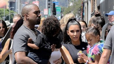 Kim Kardashian & Kanye West's family