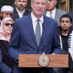 Mayor Bill de Blasio visits Islamic Cultural Center of New York, USA - 15 Mar 2019