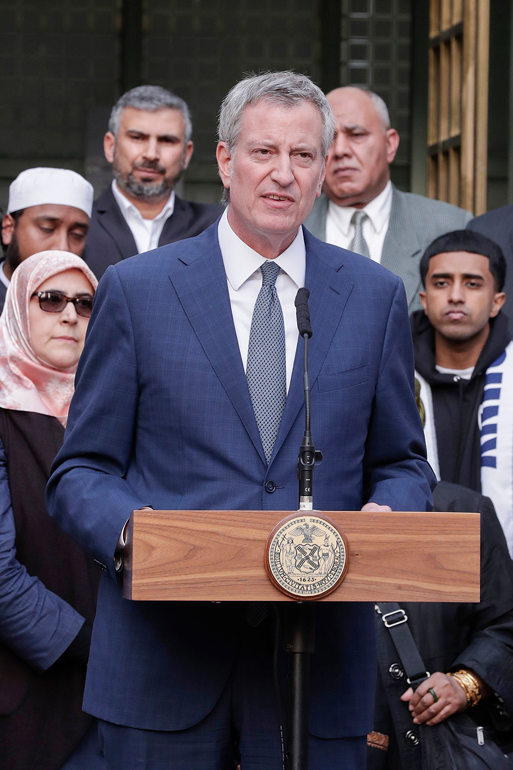 Mayor Bill de Blasio visits Islamic Cultural Center of New York, USA - 15 Mar 2019