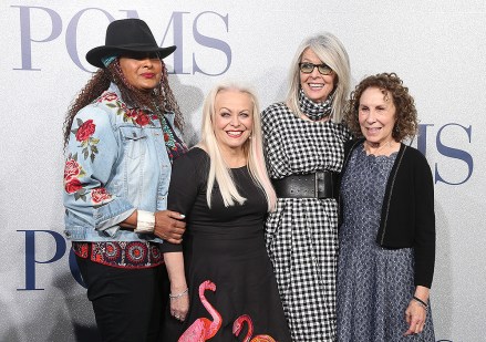 Pam Grier, Jacki Weaver, Diane Keaton and Rhea Perlman
'Poms' film premiere, Los Angeles, USA - 01 May 2019