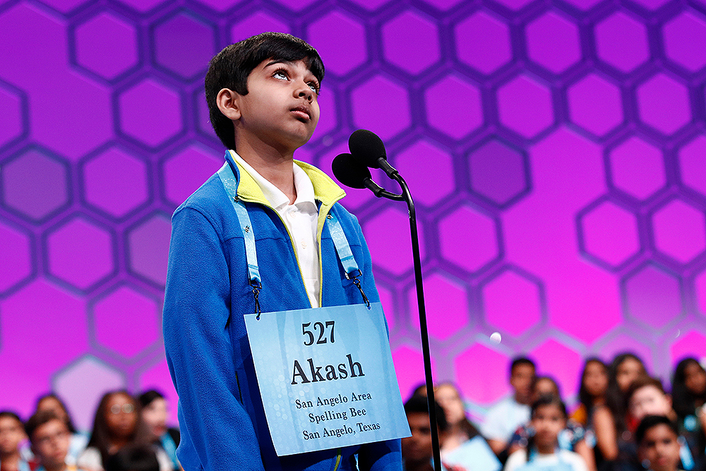 Spelling Bee, Oxon Hill, USA - 28 May 2019