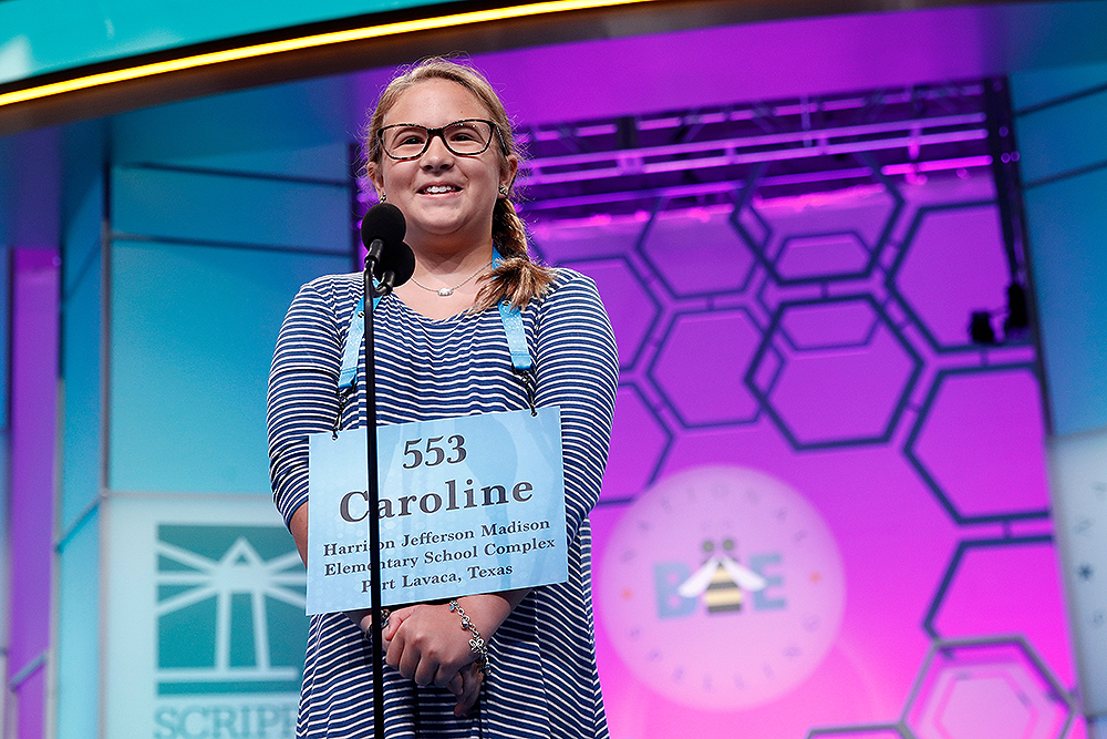 Spelling Bee, Oxon Hill, USA - 28 May 2019