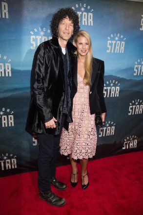Howard Stern and Beth Ostrosky Stern attend the Broadway opening night of "Bright Star" at the Cort Theatre, in New York"Bright Star" Broadway Opening Night, New York, USA - 24 Mar 2016