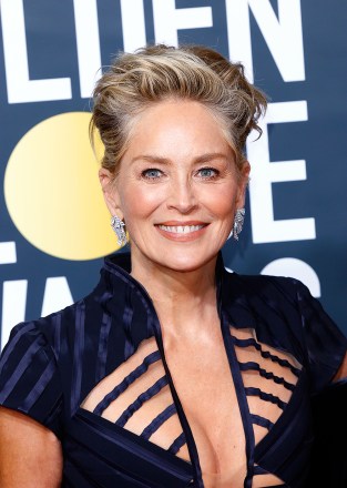 Sharon Stone 75e cérémonie annuelle des Golden Globe Awards, Arrivées, Los Angeles, États-Unis - 07 janvier 2018