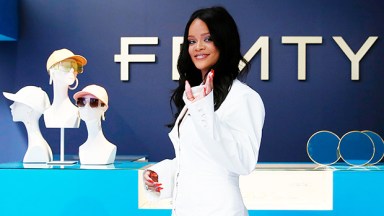 Rihanna White Dress Fenty