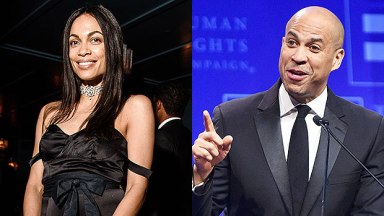 Rosario Dawson Cory Booker