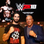WWE 2K18 SummerSlam Kickoff Event, New York, USA - 18 Aug 2017