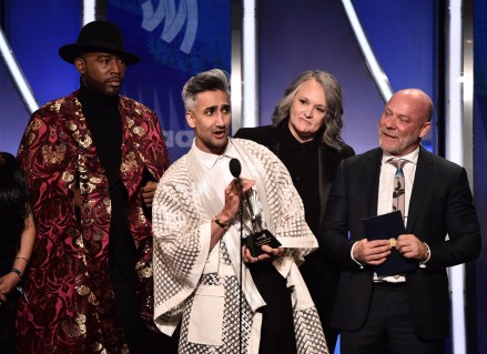 Karamo Brown, Tan France, Jennifer Lane and David Collins - Outstanding Reality Program - ?Queer Eye?
30th Annual GLAAD Media Awards, Show, The Beverly Hilton, Los Angeles, USA - 28 Mar 2019