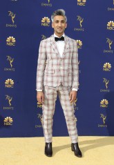 Tan France arrives for the 70th annual Primetime Emmy Awards ceremony held at the Microsoft Theater in Los Angeles, California, USA, 17 September 2018. The Primetime Emmys celebrate excellence in national prime-time television programming.
Arrivals - 70th Primetime Emmy Awards, Los Angeles, USA - 17 Sep 2018