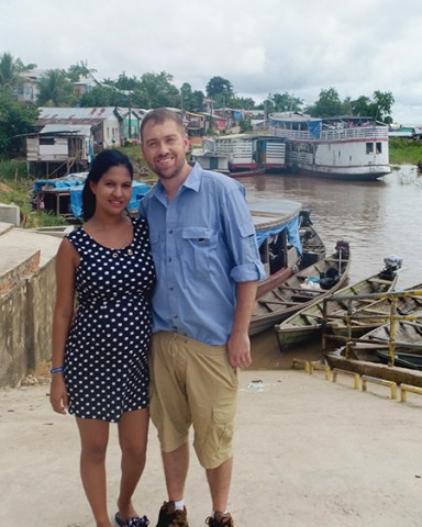 Paul and Karines hero shot in Brazil.