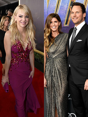 Anna Faris, Katherine Schwarzenegger & Chris Pratt
