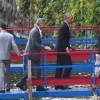 George Clooney and Barack Obama spotted at Lake Como