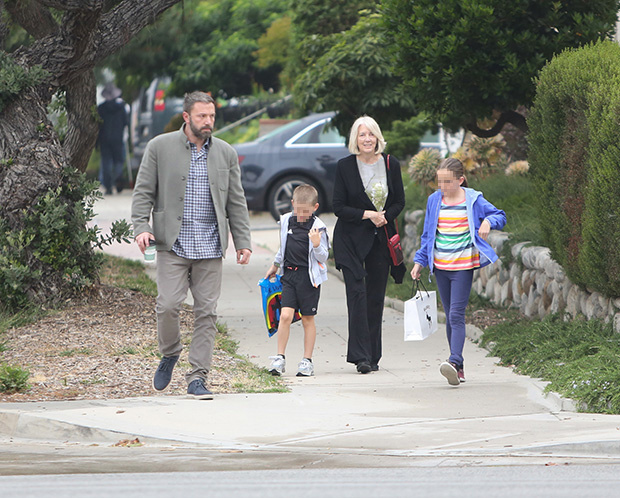 Ben Affleck, Sam Affleck, Chris Anne Boldt, Seraphina Affleck