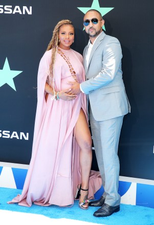 Eva Marcille and Michael SterlingBET Awards, Arrivals, Microsoft Theater, Los Angeles, USA - 23 Jun 2019