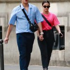 *EXCLUSIVE* Camila Mendes and her boyfriend Charles Melton take a romantic stroll in Paris