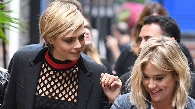 Cara Delevingne Confirms Ashley Benson Relationship In Kissing Video Hollywood Life