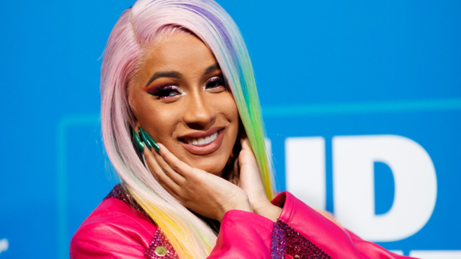Cardi B's Daughter Kulture Shows Off Her Blue Hair on Instagram - wide 1