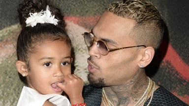 Chris Brown Cuddles Royalty