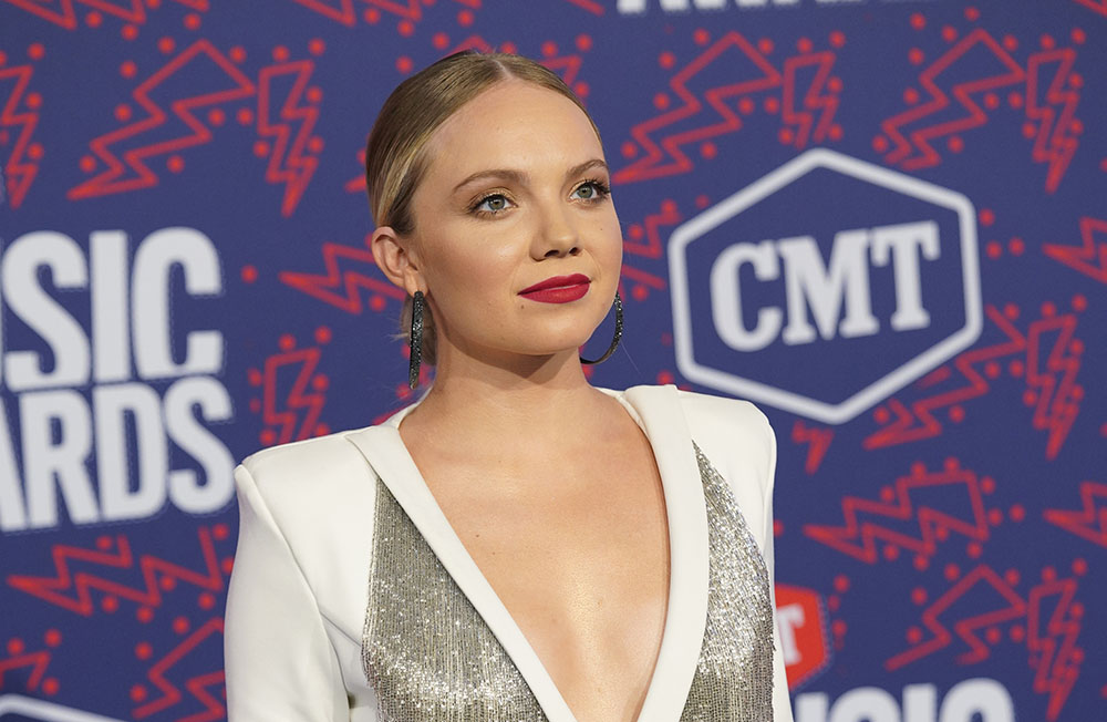 Danielle Bradbery arrives at the CMT Music Awards on Wednesday, June 5, 2019, at the Bridgestone Arena in Nashville, Tenn. (AP Photo/Sanford Myers)